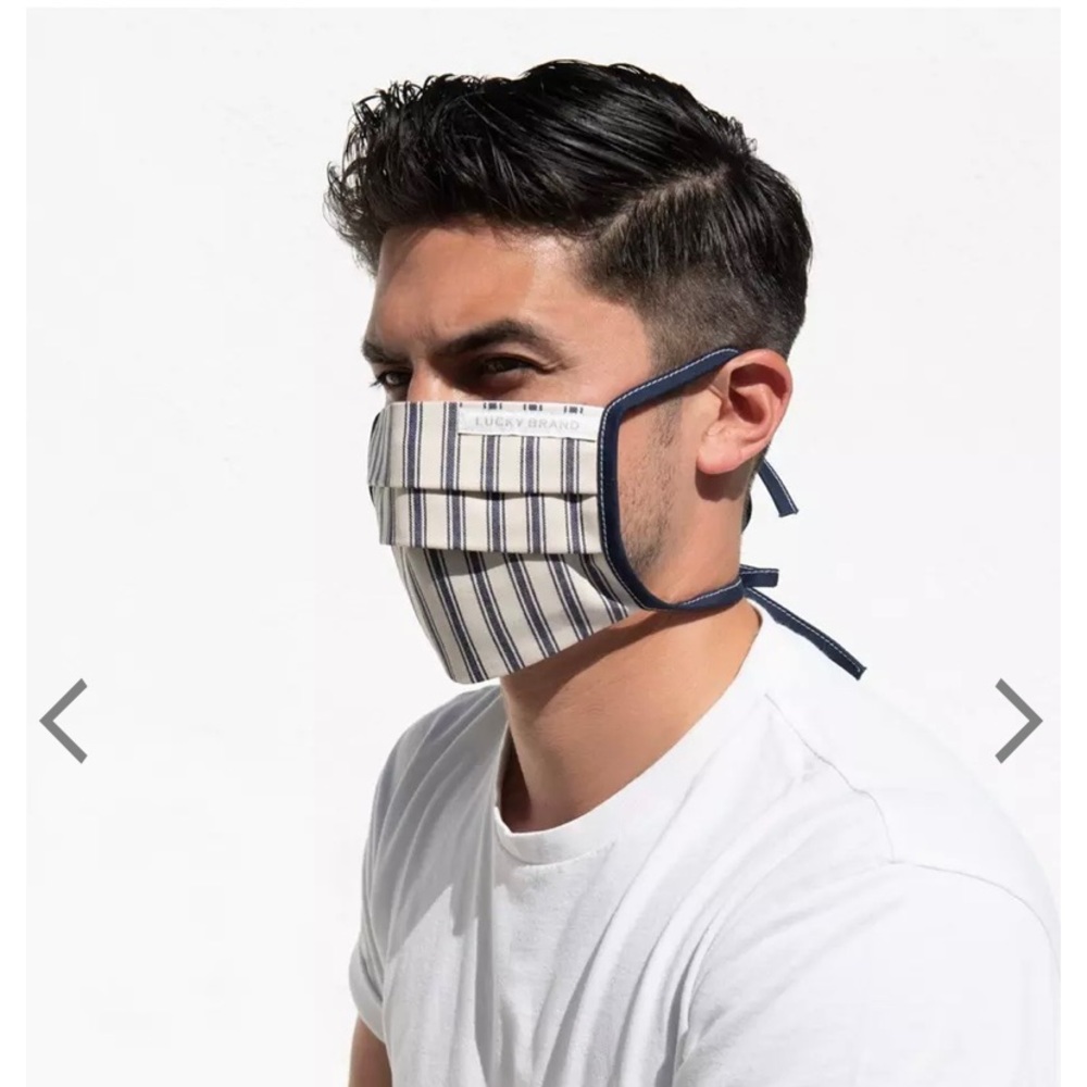 5 Lucky Brand cotton masks